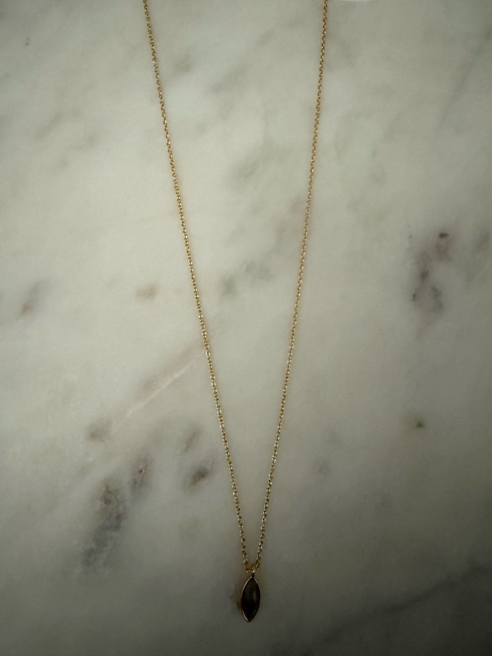 Gorjana - Women’s Gold Black onyx Necklace